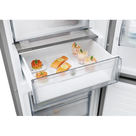 FRIGORIFICO COMBI CANDY CNCQ2T620EX NOFROST E ALTO 205 CM ANCHO 595 CM INOX - Imagen 10 de 19 FRIGORIFICO COMBI CANDY CNCQ2T620EX NOFROST E ALTO 205 CM ANCHO 595 CM INOX - Imagen 10 de 19