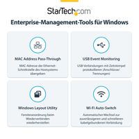 Miniatura 18 de Docking Station USB4 de 3 Monitores 4K60 PD 100W