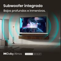 Miniatura 6 de Serie E8 MiniLED 65E8S  65 pulgadas  Hi-QLED MiniLED  Modo Juego 144 Hz Nativos  Subwoofer integrado
