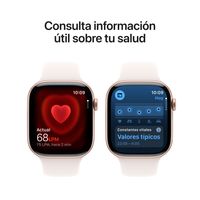 Miniatura 6 de Apple Watch Series 11 GPS + Cellular 46mm Rose Gold Aluminium Case with Light Blush Sport Band - M/L