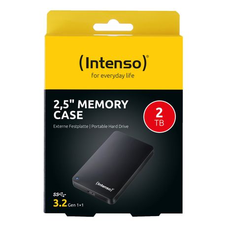 DISCO DURO EXTERNO 2TB INTENSO MEMORY CASE 2.5" USB 3.0 - Imagen 3 de 3 DISCO DURO EXTERNO 2TB INTENSO MEMORY CASE 2.5" USB 3.0 - Imagen 3 de 3