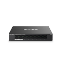 Miniatura 1 de SWITCH POE+ NO GESTIONABLE MERCUSYS MS108GP 8P 10/100/1000 7P POE+ 65W  ETHERNET MINI DESKTOP