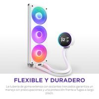 Miniatura 15 de REFRIGERACION LIQUIDA NZXT KRAKEN ELITE 360 RGB | 360mm | IPS LCD | BLANCA
