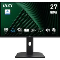Miniatura 2 de MSI MONITOR PRO MP275PG. 27" IPS PLANO. 1920x1080. 100Hz. NEGRO