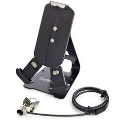 SECURE TABLET STAND W/ K-SLOT CABLE LOCK - FOR 7.9-13IN TABL ET