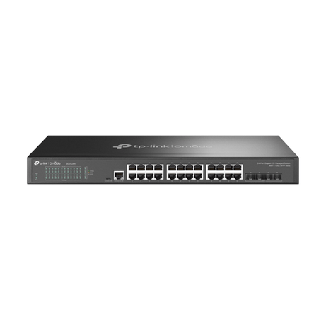 SWITCH GESTIONABLE JETSTREAM TP-LINK SG3428X 24P GIGABIT L2 Y 4 RANURAS SFP DE 10 GE - Imagen 1 de 2 SWITCH GESTIONABLE JETSTREAM TP-LINK SG3428X 24P GIGABIT L2 Y 4 RANURAS SFP DE 10 GE - Imagen 1 de 2