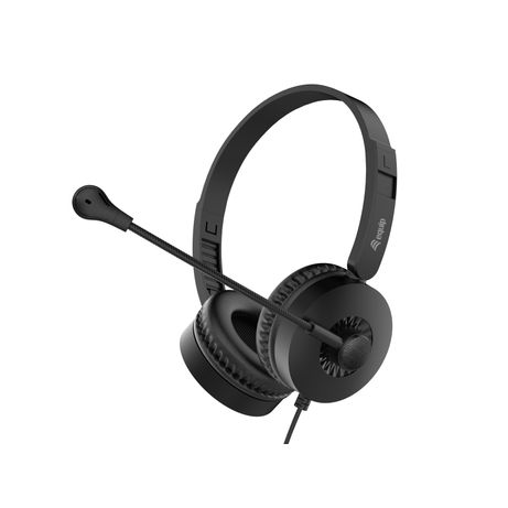 HEADSET USB EQUIP LIFE MICROFONO FLEXIBLE CONTROL DE VOLUMEN COLOR NEGRO / BLANCO - Imagen 6 de 7 HEADSET USB EQUIP LIFE MICROFONO FLEXIBLE CONTROL DE VOLUMEN COLOR NEGRO / BLANCO - Imagen 6 de 7