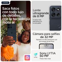 Miniatura 15 de MOTOROLA moto g56 5G moto g56 5G 6.72" 5G 8GB/256GB Negro