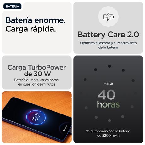 MOTOROLA moto g56 5G moto g56 5G 6.72" 5G 8GB/256GB Negro - Imagen 17 de 20 MOTOROLA moto g56 5G moto g56 5G 6.72" 5G 8GB/256GB Negro - Imagen 17 de 20