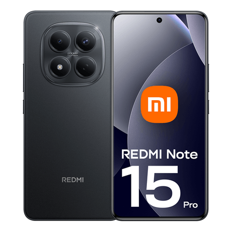 XIAOMI Redmi Note 15 Pro 6.77" 4G 8GB/256GB Negro - Imagen 1 de 10 XIAOMI Redmi Note 15 Pro 6.77" 4G 8GB/256GB Negro - Imagen 1 de 10