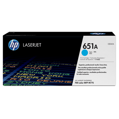TONER CARTRIDGE 651A CYAN - Imagen 1 de 2 TONER CARTRIDGE 651A CYAN - Imagen 1 de 2