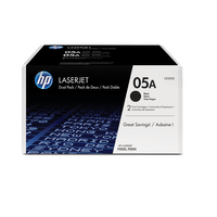 TONER HP LASERJET NEGRO PACK 2 05A