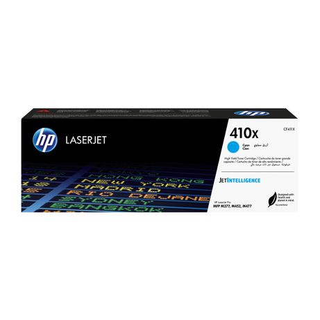 TONER HP LASERJET 410X CYAN - Imagen 2 de 2 TONER HP LASERJET 410X CYAN - Imagen 2 de 2