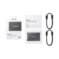 Miniatura 13 de Disco ssd samsung portable T7 2tb gris MU-PC2T0T/WW