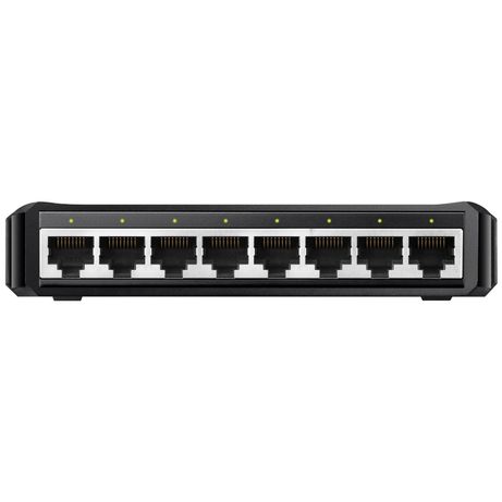 SWITCH 8 PUERTOS 10/100/1000 CUDY GS108D NEGRO - Imagen 3 de 7 SWITCH 8 PUERTOS 10/100/1000 CUDY GS108D NEGRO - Imagen 3 de 7