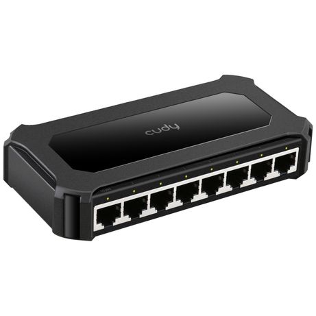 SWITCH 8 PUERTOS 10/100/1000 CUDY GS108D NEGRO - Imagen 4 de 7 SWITCH 8 PUERTOS 10/100/1000 CUDY GS108D NEGRO - Imagen 4 de 7