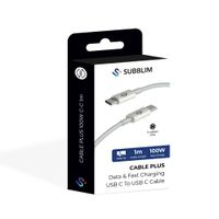 Miniatura 7 de CABLE SUBBLIM PLUS 100W C-C 1M WHITE