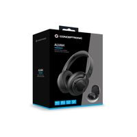 Miniatura 6 de HEADSET BLUETOOTH CONCEPTRONIC ALVAH02B CON CANCELACION DE RUIDO CARGA USB-C ENTRADA 1xJACK 3.5mm BATERIA 30h PLEGABLE