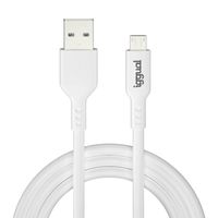 Miniatura 2 de iggual cable USB-A/micro-USB 100 cm blanco
