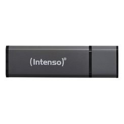 MEMORIA 64 GB REMOVIBLE INTENSO USB 2.0 ALU NEGRO