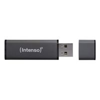 Miniatura 3 de MEMORIA 64 GB REMOVIBLE INTENSO USB 2.0 ALU NEGRO