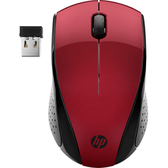 WIRELESS MOUSE 220 S RED RED