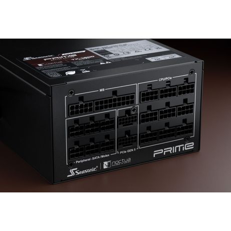 Fuente Alimentación 1600W NOCTUA Prime TX-1600 Noctua Edition 80 PLUS Titanium Negro - Imagen 6 de 11 Fuente Alimentación 1600W NOCTUA Prime TX-1600 Noctua Edition 80 PLUS Titanium Negro - Imagen 6 de 11