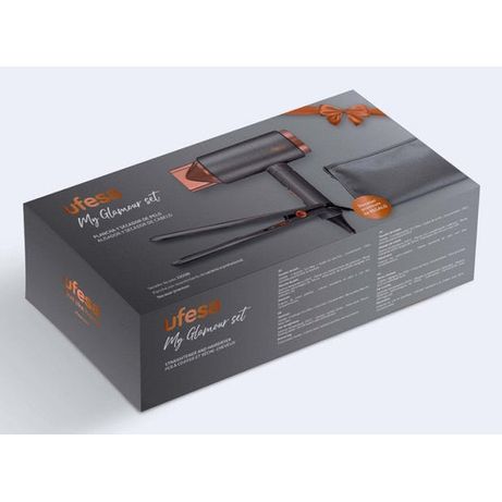 SET UFESA SECADORY PLANCHA PELO MY GLAMOUR SET - Imagen 4 de 6 SET UFESA SECADORY PLANCHA PELO MY GLAMOUR SET - Imagen 4 de 6