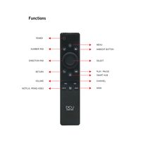 Miniatura 3 de MANDO TV DCU SAMSUNG SMART LCD/LED (30901090)