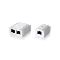 Miniatura 3 de ROSETA DE SUPERFICIE CATEGORIA 5e 1 HEMBRA RJ45