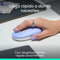 Miniatura 4 de POP Mouse with emoji LILAC