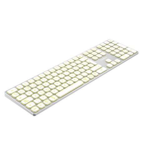 Coolbox Teclado Inal.Retroil. MOONLIGHT B431 Blanc - Imagen 4 de 7 Coolbox Teclado Inal.Retroil. MOONLIGHT B431 Blanc - Imagen 4 de 7