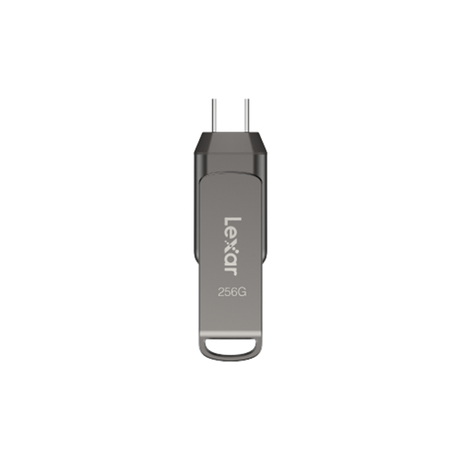 LEXAR 256GB DUAL TYPE-C AND TYPE-A USB 3.1 FLASH DRIVE, UP TO 130MB/S READ - Imagen 1 de 4 LEXAR 256GB DUAL TYPE-C AND TYPE-A USB 3.1 FLASH DRIVE, UP TO 130MB/S READ - Imagen 1 de 4