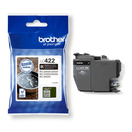 Brother Cartucho LC422BK Negro - Imagen 4 de 4 Brother Cartucho LC422BK Negro - Imagen 4 de 4