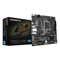 Miniatura 1 de GIGABYTE Intel  B760M H DDR4 Placa base - Soporta CPUs Intel Core de 14ª generación, VRM digital de 6+1+1 fases, hasta 3200MHz DDR4 (OC), 2xPCIe 4.0 M