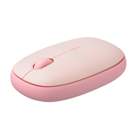 Miniatura 1 de MOUSE RAPOO WIRELESS Y BLUETOOTH M660 SILENT 2.4G GHz BT 5.0 USB 3.0 3 BOTONES 1300 PPP ROSA MULTI