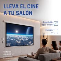 Miniatura 4 de PANTALLA PROYECCION IGGUAL 240X240 MURAL ELECTRICA