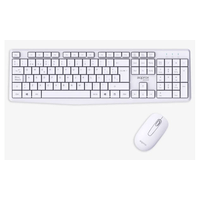 Miniatura 1 de APPROX Teclado+raton inalamb X420W 1000DPI Blanco