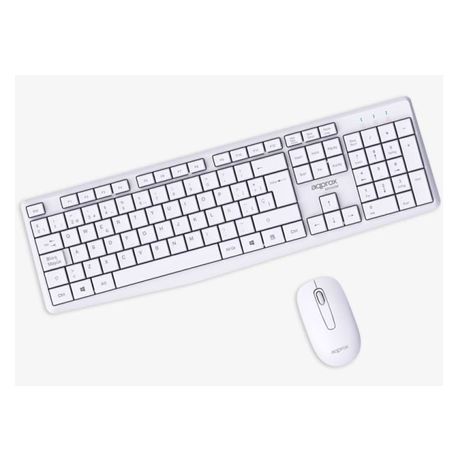 APPROX Teclado+raton inalamb X420W 1000DPI Blanco - Imagen 3 de 6 APPROX Teclado+raton inalamb X420W 1000DPI Blanco - Imagen 3 de 6