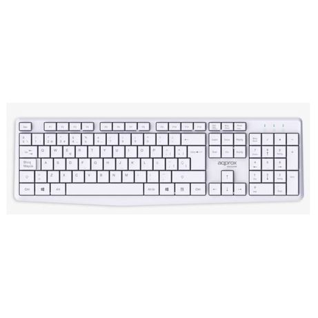APPROX Teclado+raton inalamb X420W 1000DPI Blanco - Imagen 4 de 6 APPROX Teclado+raton inalamb X420W 1000DPI Blanco - Imagen 4 de 6