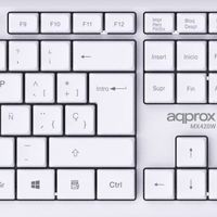 Miniatura 6 de APPROX Teclado+raton inalamb X420W 1000DPI Blanco
