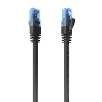 Miniatura 1 de Aisens Cable RJ45 CAT.6 UTP AWG26 CCA Negro 3.0m