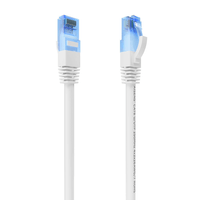 Miniatura 1 de CABLE RED AISENS LATIGUILLO RJ45 CAT.6 UTP AWG26 CCA BLANCO 10M