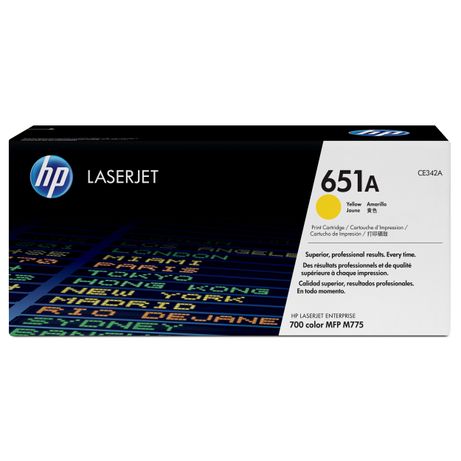 TONER HP AMARILLO 651A - Imagen 2 de 2 TONER HP AMARILLO 651A - Imagen 2 de 2