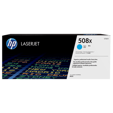 TONER CARTRIDGE 508X CYAN - Imagen 1 de 3 TONER CARTRIDGE 508X CYAN - Imagen 1 de 3