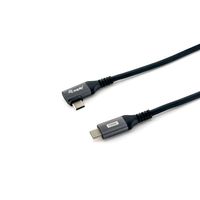 Miniatura 3 de CABLE USB-C MACHO - USB-C MACHO ACODADO 90º  3 METRO EQUIP 5A  100W 480mbps
