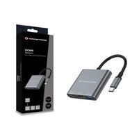 Miniatura 6 de ADAPTADOR USB-C 3EN1 CONCEPTRONIC DONN018 HDMI   USB -A 3.0 USB-C  PD 100W