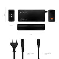 Miniatura 6 de Aisens - Cargador 65W Automatico Universal Multitension Para Portatil