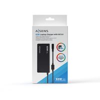 Miniatura 7 de Aisens - Cargador 65W Automatico Universal Multitension Para Portatil