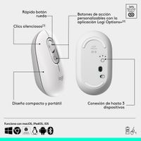 Miniatura 7 de POP Mouse with emoji OFF WHITE